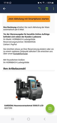 Gardena pumpe 5000 - gardena,