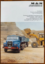 Prospekt MAN Lkw Typ 26.280 DHK, 26.280 DHAK Kurzhauber 3-Seiten-Kipper brochure