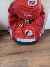 Ergobag pack Ranzen mit Sportrucksack, Motiv Märchen, rot mit kleinen Kronen