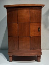 Jugendstil ARTDECO Pfleilerkommode Schränkchen Nachtkasten Schrank Kommode Kirsc