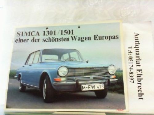 Simca 1301 1501 einer - -, der