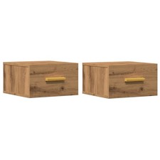 Wand-Nachttische 2 Stk