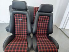 RECARO SITZE MIT OPEL-MANTA B RÜCKSITZBANK OLDTIMER 