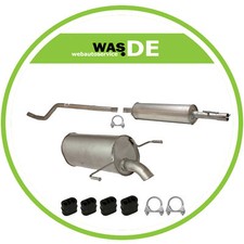 Auspuffanlage für Opel Astra H Caravan ab. Bj. 2004- 1.4, 90PS Auspuff