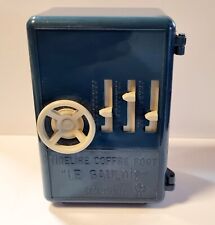 Alte Tresor Spardose Safe Sparbüchse Sparschwein mit Code aus Hartplastik