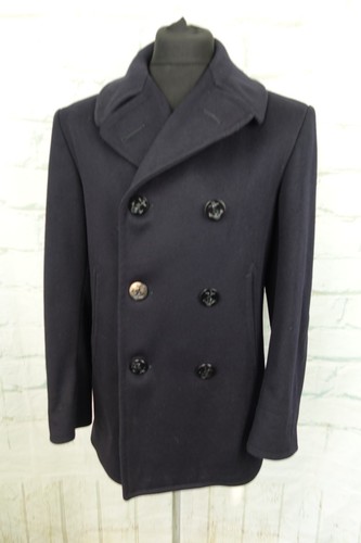 Vintage 1962 navy 100 wool - us,