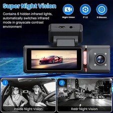 Dashcam Auto Vorne Hinten HD