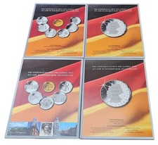 4 x Folder für 10 Euro Silbermünzen Deutschland