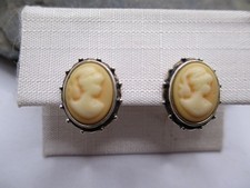 Rar Vintage Ohrstecker Muschel