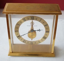 Jaeger - Le Coultre 8 Tage Stabwerk Baguette Stick-Movement Tischuhr