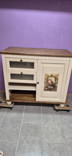 Restauriertes sideboard - sideboard, zu