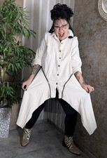 2 in 1 leichter Jeansmantel in