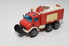 B67 1:55 SIKU 2913 MERCEDES-BENZ UNIMOG FEUERWEHRAUTO FAIR COND. 2
