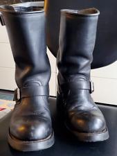 Caucho Sendra Boots MOTORRAD Herren Stiefel Gr. 40 schwarz Leder Biker Western 