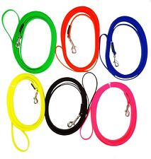 Biothane® Fährtenleine Schleppleine Suchleine Hundeleine Ausbildungsleine 2-10m