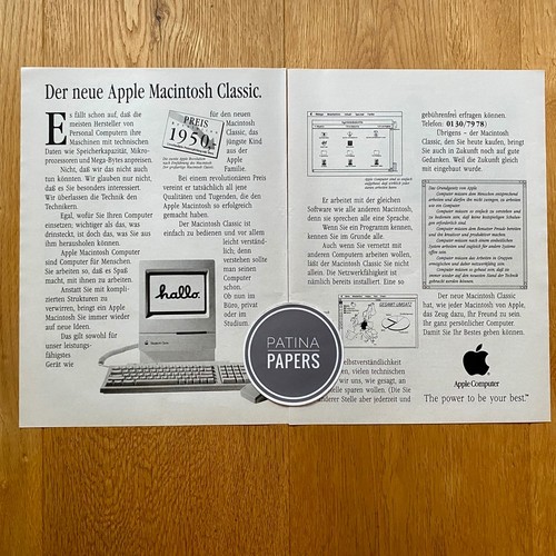 1990 der neue apple macintosh - der,