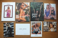 8 Katalog Catalogue Lingerie Dessous Legwear Swimwear Beachwear