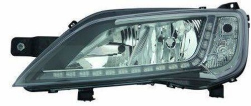 Scheinwerfer links led chrom - links,