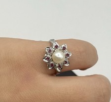 Vintage 835 Silber Ring mit