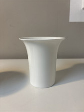 25.02.026 Dibbern Vase Väschen oder Becher weiß Bone China Porzellan 10 cm Höhe