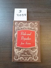 PRIDE AND PREJUDICE by JANE AUSTEN The Nelson Classics vintage en très bon état