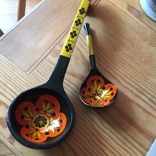 Traditionelle Russische Löffel Hochloma