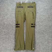 Goth Cargo Pants Women Medium