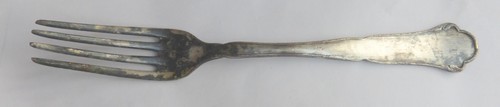 Alte gabel menügabel - menügabel, silber