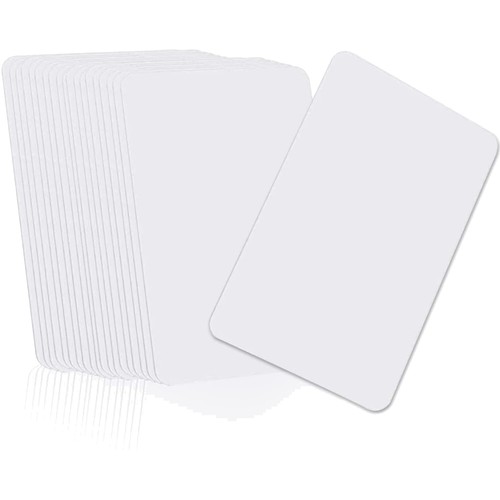 Pvc kunststoffkarten blanko - pvc,