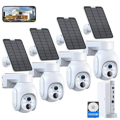 Stück solar kameras wlan - 4,