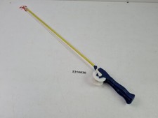 Spielzeug Angel Kunststoff DDR blau gelb alt L:55cm #2310836