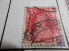 Indien Englische, Briefmarke