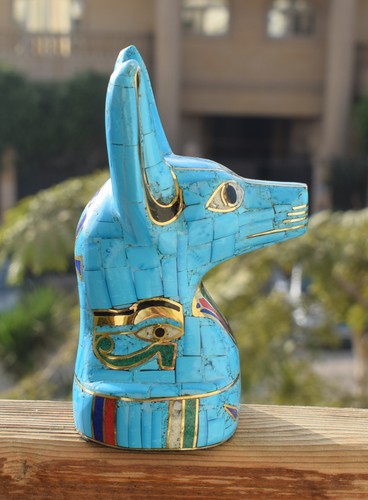 ägyptische anubis statue - 5,7",