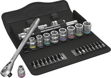 Wera Zyklop Metal 8100 SB 8 Steckschlüssel-Satz metrisch 3/8" 10mm 29-teilig Set