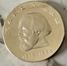 DDR Gedenkmünze  20 Mark Karl Marx