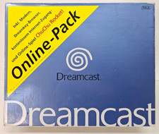 Dreamcast - Konsole Online Pack + Spiel, Original Pad + Kabel usw OVP Deutsch