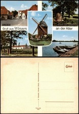 Winsen (Aller) Reithalle Kirchstraße Bockmühle Bootsanleger 1970