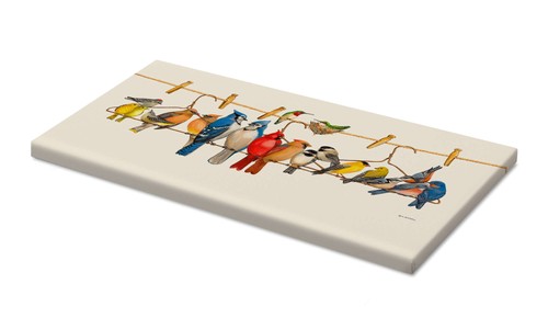 Leinwandbild vogel menagerie - leinwandbild, vogel-menagerie