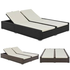 Polyrattan Sonnenliege