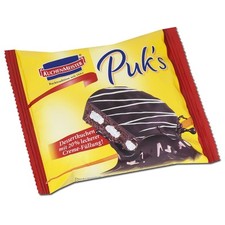 (16,13€/1kg) Puks Kakao-Törtchen, Mini-Kuchen, Gebäck, 62g Packung