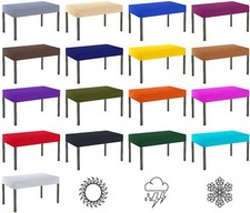 Abdeckplane Gartentisch Abdeckung Abdeckhaube Schutzhülle 15 cm Höhe ( BxLxH)