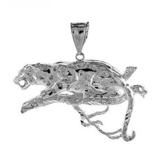 Sterlingsilber Panther Großer