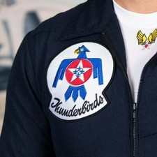 USAF Thunderbirds Display Team Abzeichen F-16 Fighting Falcon Volle Größe Patch
