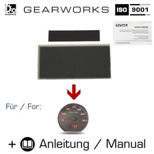 Display Digitaluhr für AUDI 80 100 200 V8 Uhr LCD Reparatur V2
