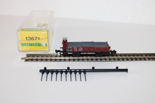 Minitrix 13671 niederbordwagen - minitrix,