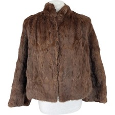 Jacke groß Damen braun