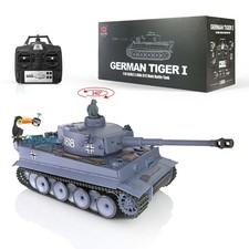 DE Lager 1/16 7.0 Kunststoff Deutscher Tiger I 3818 Fernbedienung IR BB RTR Tank