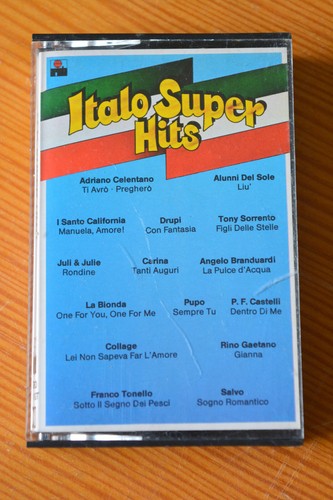 Musikkassette italo super hits - musikkassette,