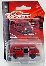 Majorette Maßstab 1:65 Oldtimer Volkswagen T3 Bus Hochdach - dunkelrot