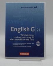 ENGLISH G 21 A5 Vorschläge Leistungsmessung Klassenarbeiten Tests Lehrersoftwar